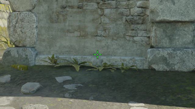 Where to aim before releasing the throw