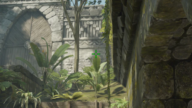 Where to aim before releasing the throw