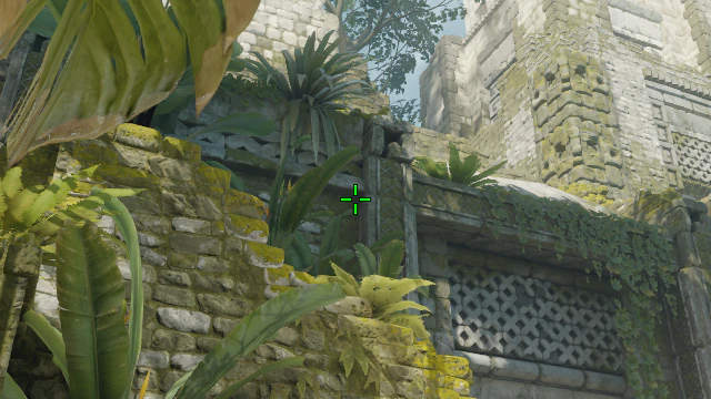 Where to aim before releasing the throw