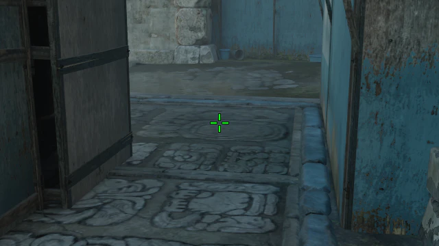 Where to aim before releasing the throw