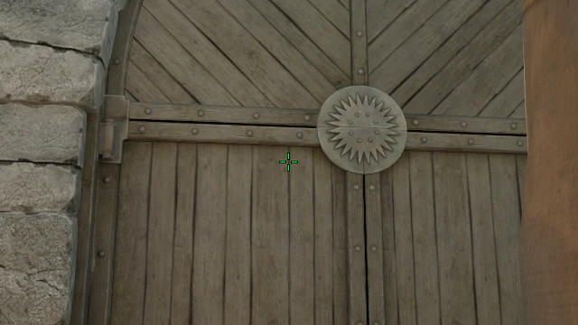 Where to aim before releasing the throw