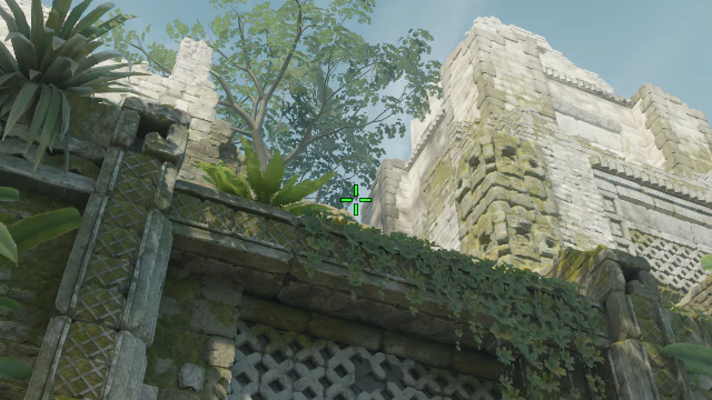 Where to aim before releasing the throw