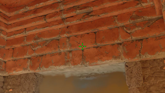 Where to aim before releasing the throw