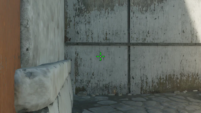 Where to aim before releasing the throw