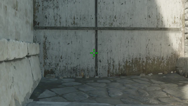 Where to aim before releasing the throw