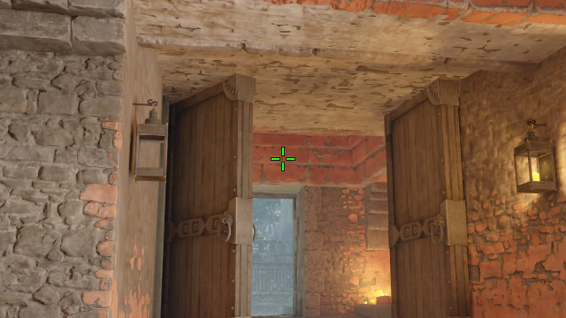 Where to aim before releasing the throw