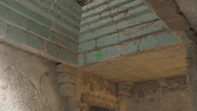 Where to aim before releasing the throw