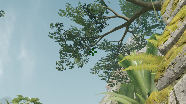Where to aim before releasing the throw