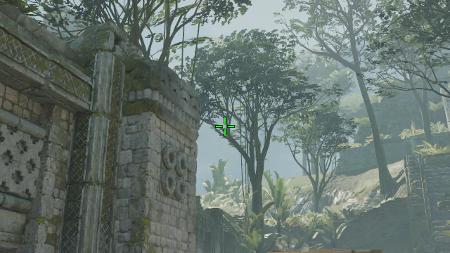 Where to aim before releasing the throw