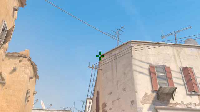 Where to aim before releasing the throw