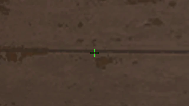 Where to aim before releasing the throw
