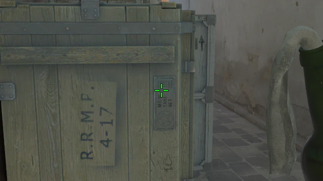 Where to aim before releasing the throw