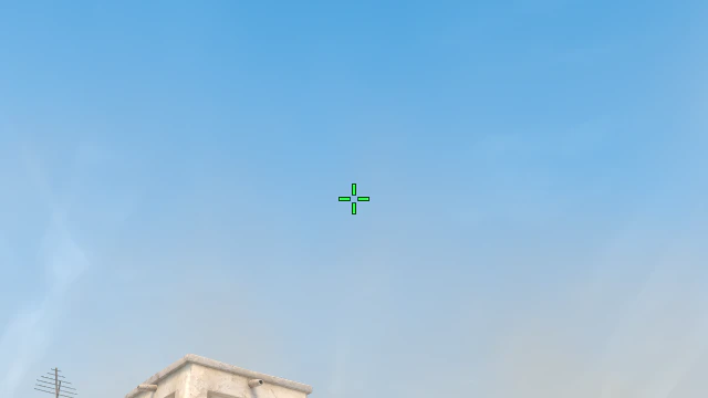 Where to aim before releasing the throw