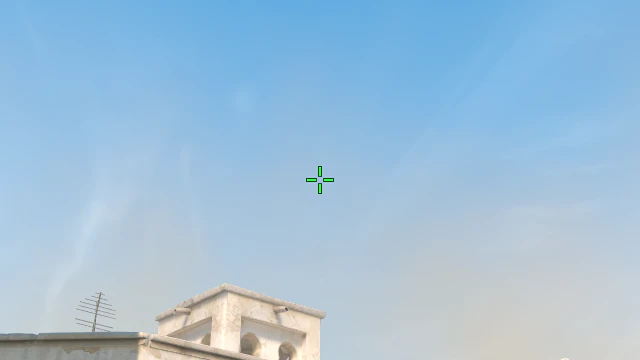 Where to aim before releasing the throw