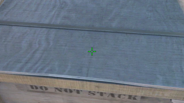 Where to aim before releasing the throw