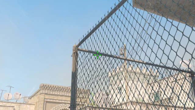 Where to aim before releasing the throw
