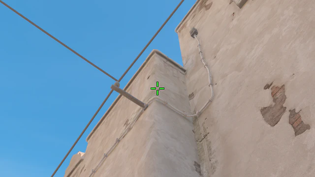 Where to aim before releasing the throw