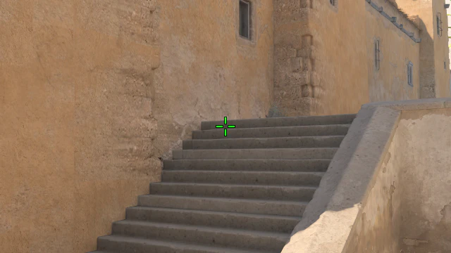 Where to aim before releasing the throw