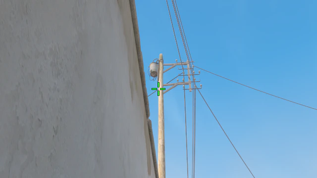 Where to aim before releasing the throw