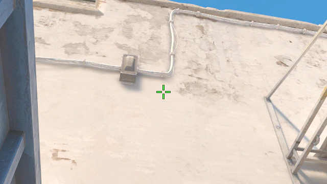 Where to aim before releasing the throw