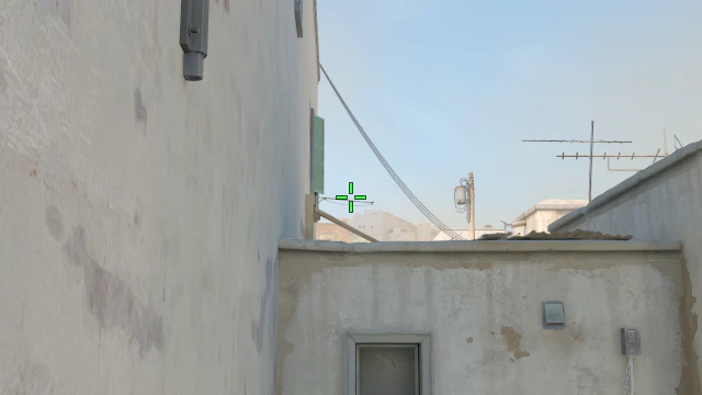 Where to aim before releasing the throw
