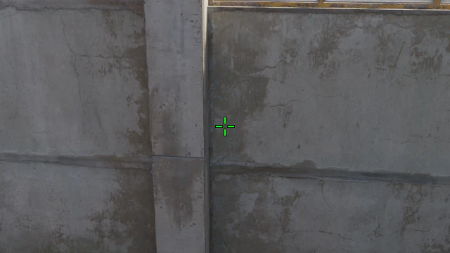 Where to aim before releasing the throw