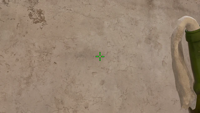 Where to aim before releasing the throw