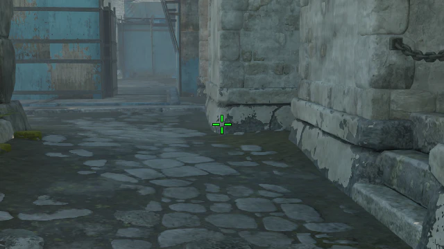Where to aim before releasing the throw