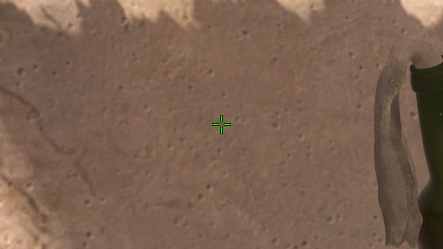 Where to aim before releasing the throw