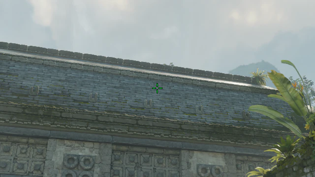 Where to aim before releasing the throw