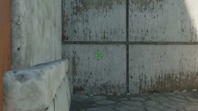 Where to aim before releasing the throw