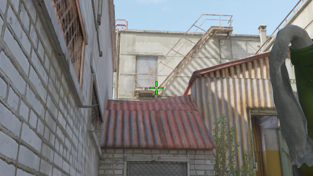 Where to aim before releasing the throw
