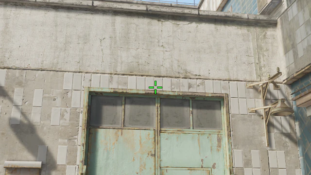 Where to aim before releasing the throw
