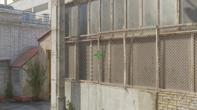 Where to aim before releasing the throw