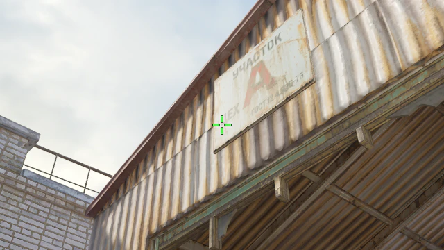 Where to aim before releasing the throw
