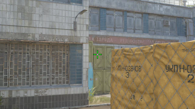 Where to aim before releasing the throw