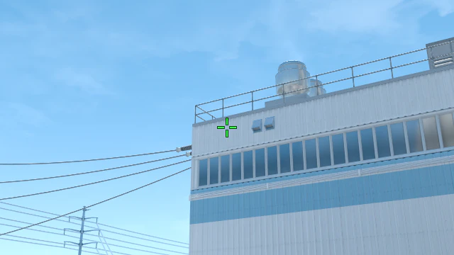 Where to aim before releasing the throw