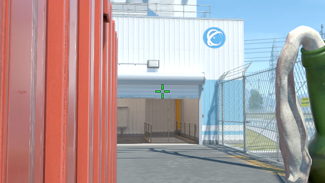 Where to aim before releasing the throw