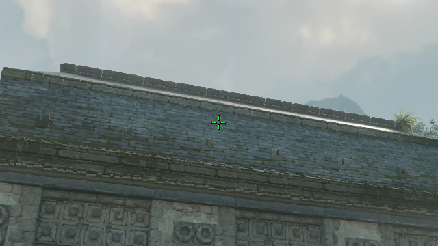Where to aim before releasing the throw