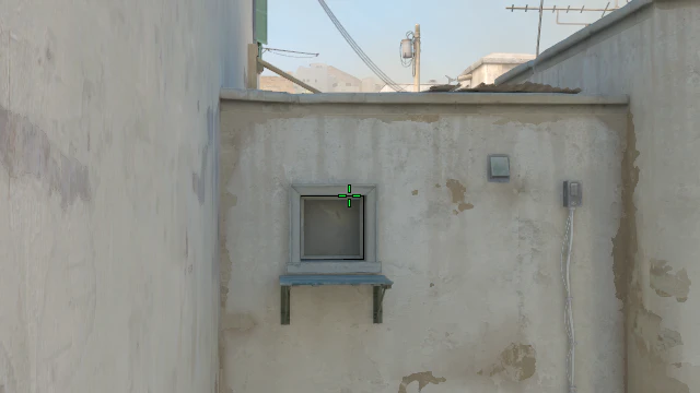 Where to aim before releasing the throw