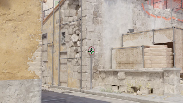 Where to aim before releasing the throw