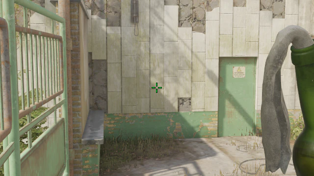 Where to aim before releasing the throw