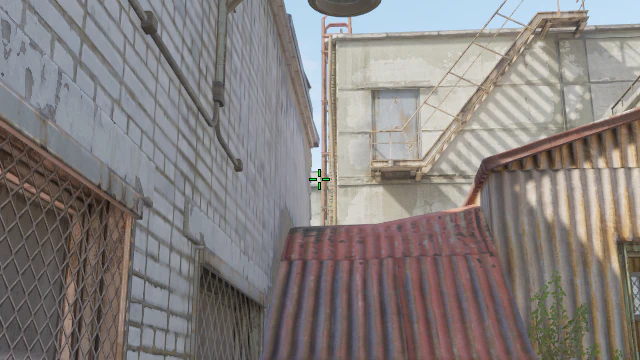 Where to aim before releasing the throw