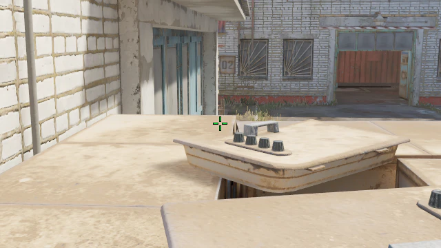 Where to aim before releasing the throw