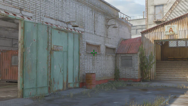Where to aim before releasing the throw
