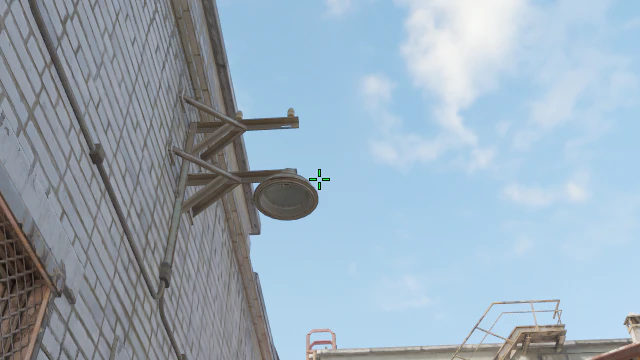Where to aim before releasing the throw