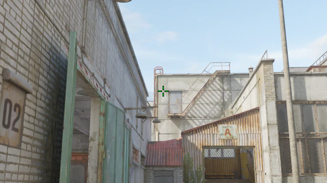 Where to aim before releasing the throw