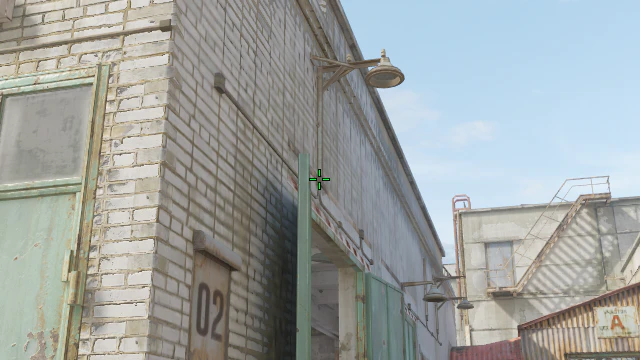 Where to aim before releasing the throw