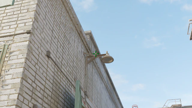 Where to aim before releasing the throw