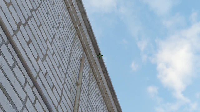 Where to aim before releasing the throw
